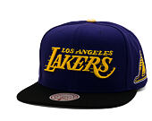 Kšiltovka Mitchell & Ness - Legendary Away - NBA - Los Angeles Lakers - Purple