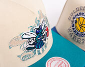 Kšiltovka Mitchell & Ness - Off Tilted Hwc - NBA - Charlotte Hornets - Off White