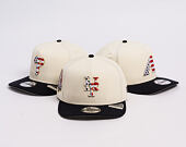 Kšiltovka New Era - MLB "American Flag" 9FIFTY - NY Mets - Chrome White