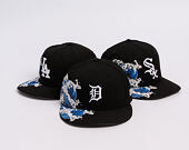 Kšiltovka New Era - MLB "Tidal Wave" 59FIFTY - Detroit Tigers - Black