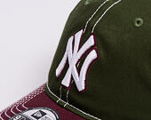 Kšiltovka New Era - MLB "Seasonal 2 Tone" 9TWENTY - NY Yankees - Green / Burgundy