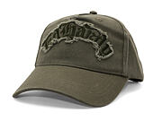 Kšiltovka Ed Hardy - Distressed Gothic 6 Panel Cap - Olive