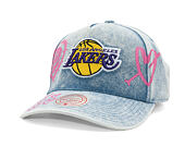 Kšiltovka Mitchell & Ness - Painted Love - NBA - Los Angeles Lakers - Light Blue