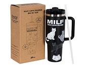 Láhev Rip N Dip - Man I Love Felines Big Ol Cup Tumbler Black