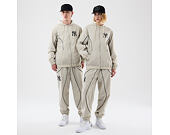 Kalhoty New Era - MLB Piping Track Pants - NY Yankees - Stone