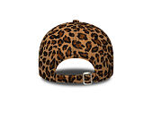 Dámská Kšiltovka New Era - MLB Leopard Cord 9FORTY - NY Yankees - Stone / Black
