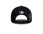 Kšiltovka New Era - MLB Side Script 9FORTY M-CROWN - NY Yankees - Navy
