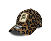 Dámská Kšiltovka New Era - F1 Leopard 9FORTY - Visa Cash App RB - Brown