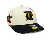 Kšiltovka New Era - MLB Cooperstown Pin 59FIFTY - Texas Rangers - Navy / Cream
