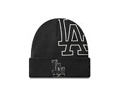 Kulich New Era - MLB Wordmark Beanie Medium Knit - LA Dodgers - Steel