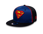 Dětská Kšiltovka New Era - DC Piping 9FIFTY - Superman - Royal / Navy