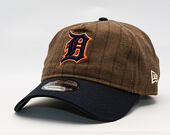 Kšiltovka New Era × Three Looms - Chestnut Pinstripe 9TWENTY A-Frame - Detroit Tigers