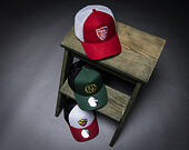 Kšiltovka New Era - Core 9FORTY A-Frame Trucker - AS Roma - White / Red