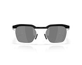 Sluneční brýle Oakley - Hstn Sq - Matte Black - Black / Transparent