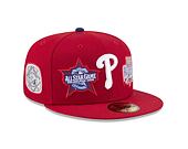 Kšiltovka New Era - MLB All Star Game 2026 59FIFTY - Philadelphia Phillies - Team Color - Scarlet