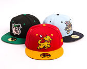 Kšiltovka New Era - MiLB Theme Nights 59FIFTY - Hudson Valley Renegades - Dog - Cardinal / Gold