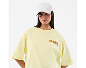 Triko New Era - Branded Beach Party Graphic Oversized Tee - Yellow