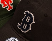Kšiltovka New Era - MLB "Boucle" 9TWENTY - Boston Red Sox - Brown