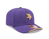 Kšiltovka New Era - NFL 2026 Sideline 9SEVENTY Stretch-Snap - Minnesota Vikings - Team Color
