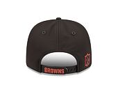 Kšiltovka New Era - NFL 2026 Sideline 9SEVENTY Stretch-Snap - Cleveland Browns - Team Color
