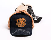 Kšiltovka Ed Hardy - Unisex Love Kills Slowly Denim 5 Panel Trapper Cap - Indigo