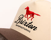 Kšiltovka Brixton - Leisure Snapback - Khaki/Coco