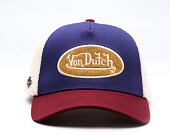 Kšiltovka Von Dutch - Baseball - Patch Premium - Red / Purple