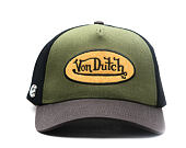 Kšiltovka Von Dutch - Baseball - Patch Premium - Black / Green