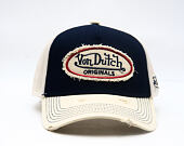 Kšiltovka Von Dutch - Baseball - Vintage Distressed - Black / Grey