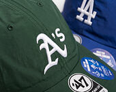 Kšiltovka '47 Brand - MLB Brrr CLEAN UP - Oakland Athletics - Green