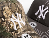 Kšiltovka '47 Brand - MLB Real Tree CLEAN UP - NY Yankees