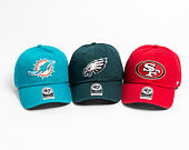 Kšiltovka '47 Brand - NFL CLEAN UP - San Francisco 49ers - Red
