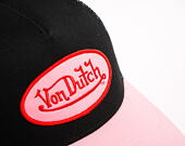 Dámská Kšiltovka Von Dutch - Baseball - Galaxy Mesh Patch - Black / Pink