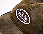 Kšiltovka Von Dutch - Baseball - Coated Cotton Patch - Green