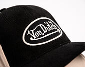 Kšiltovka Von Dutch - Baseball - Corduroy Patch Premium - Black