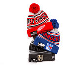 Kulich New Era - NHL Evergreen Wordmark Pom Medium Knit - Detroit Red Wings - Team Color