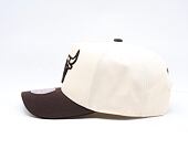 Kšiltovka Mitchell & Ness - NBA Brown And Cream Pro Snapback - Chicago Bulls - Cream