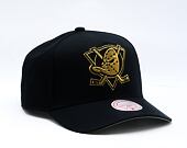 Kšiltovka Mitchell & Ness - NHL Black And Gold Pro Snapback Vntg - Anaheim Ducks - Black