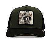 Kšiltovka Goorin - Bandit Trucker - Raccoon - Palm
