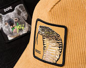 Kšiltovka Goorin - Corduroy Boss - Snake - Amber