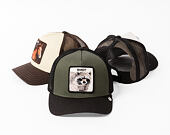 Kšiltovka Goorin - Bandit Trucker - Raccoon - Palm