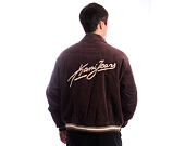 Bunda Karl Kani - Kani Jeans Corduroy Oversized College Jacket - Brown