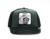 Dětská kšiltovka Goorin - Bandit Trucker Mini - Raccoon - Palm / Black