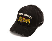 Kšiltovka Capslab - Looney Tunes Baseball Cap - Wile E. Coyote Caution Distressed - Black