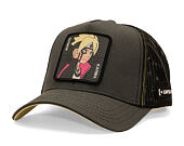 Kšiltovka Capslab - Boruto Trucker - Boruto Karma - Olive / Black