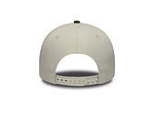 Kšiltovka New Era - MLB Suede Visor 9FORTY A-Frame - LA Dodgers - Stone / New Olive