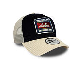 Kšiltovka New Era - Branded Cord Visor 9FORTY A-Frame Trucker - Navy / Stone