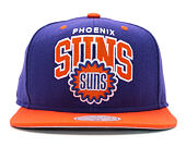 Kšiltovka Mitchell & Ness Team Arch Phoenix Suns Purple Snapback