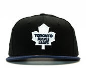 Kšiltovka New Era Cotton Block 3 Toronto Maple Leafs Black Snapback