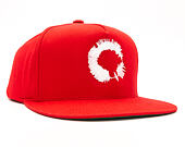 Kšiltovka Snapbacks.cz Classic Red Vibration ÓČKO Snapback